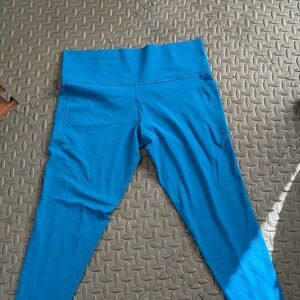 Athleta Vibrant Blue Leggings